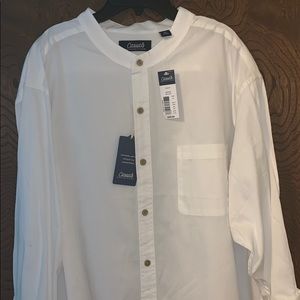 Roundtree Yorke Casual Long Sleeve Shirt XL White